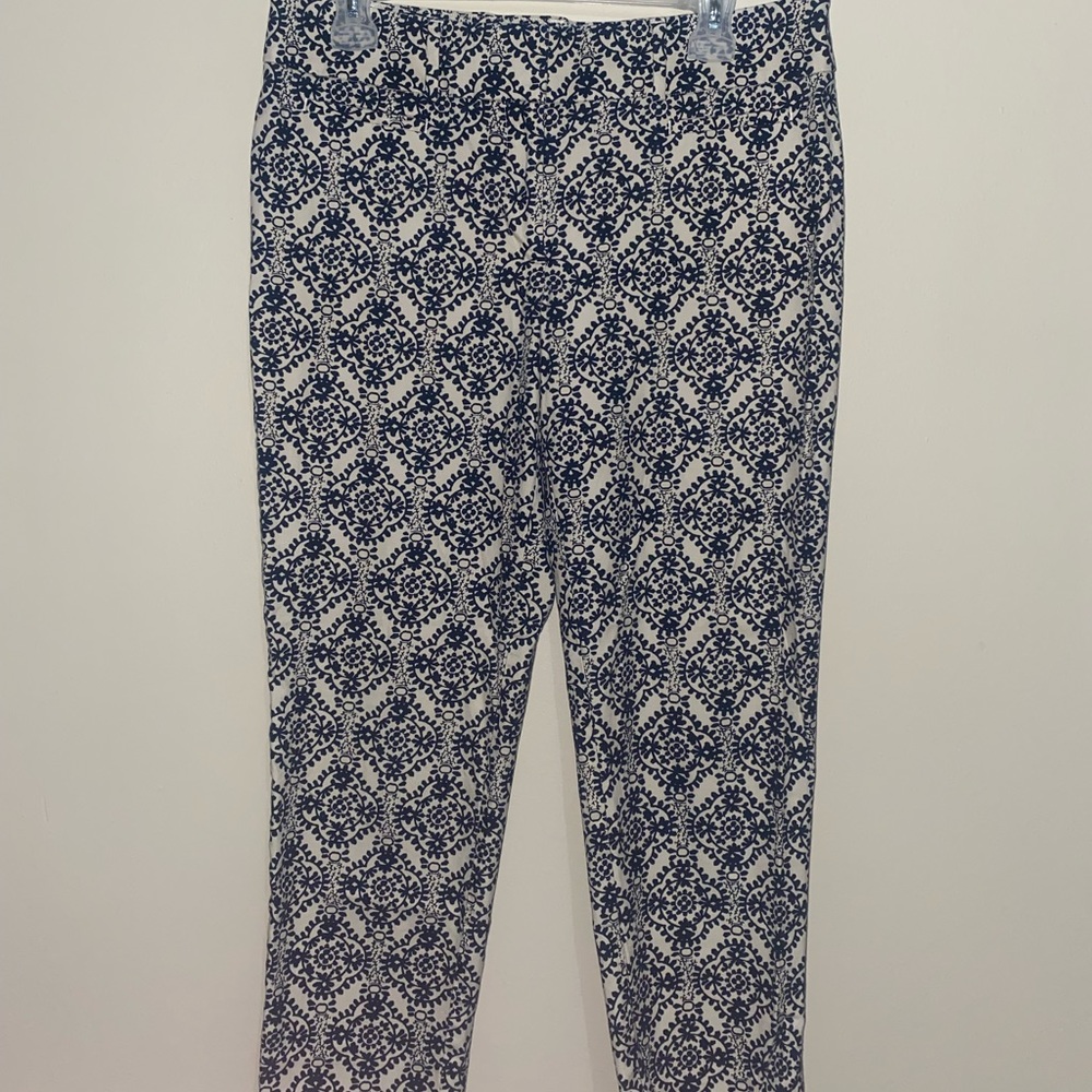 Patterned Dress Pants
